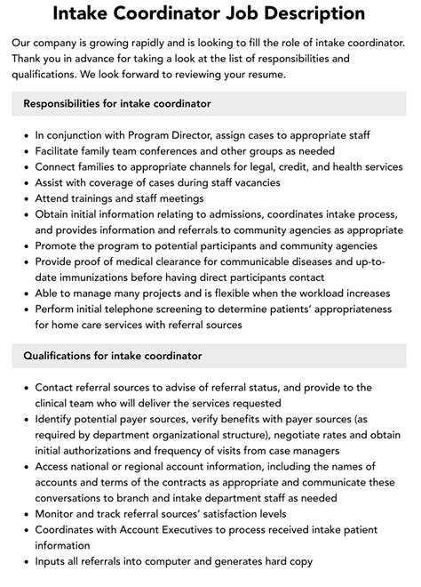 6,020 Medical Claims Coordinator jobs available on Indeed. . Intake coordinator jobs